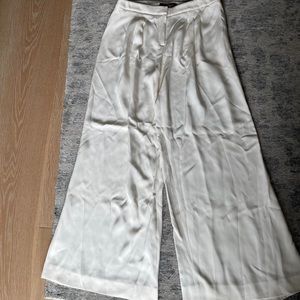 Silk trousers